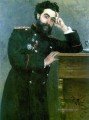 Porträt von ir tarhanov 1892 Ilya Repin